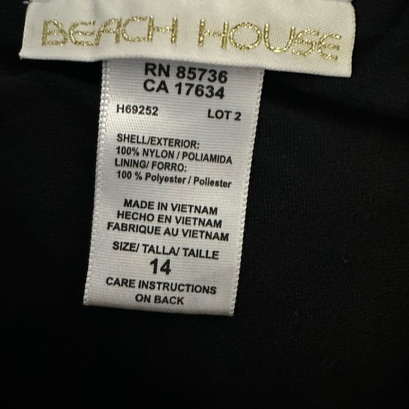 Beach House Blue and White Athletic Shorts Medium - Picture 4 of 4